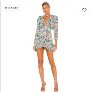 MISA Los Angeles Chiara Dress in Oasis Floral
Size: Medium 
Color:Oasis Floral